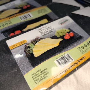 Juego de 5 Bandejas Individuales para Sushi en Piedra Negra - imagen 4