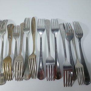 Conjunto de Tenedores de Acero Inoxidable - imagen 2