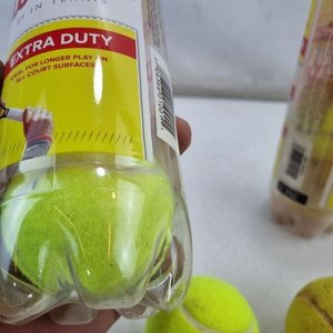 L 380 - 6 Piezas - Set de 6 pelotas de tenis marca Wilson "Championship Extra Rendement", en sus envases originales, ideales para aficionados y - imagen 4