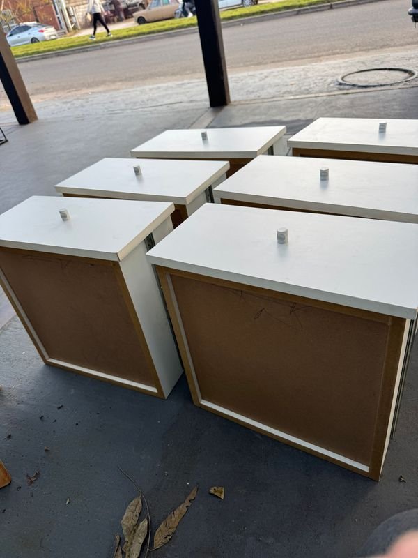 Aparador de 6 cajones con puertas corredizas - imagen 6