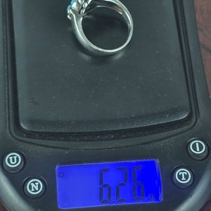 Anillo Antiguo de Plata con Turquesas - imagen 3