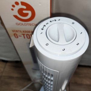 Turbo Ventilador de Torre Oscilante Goldtech G-Tower Nuevo en Caja - imagen 3