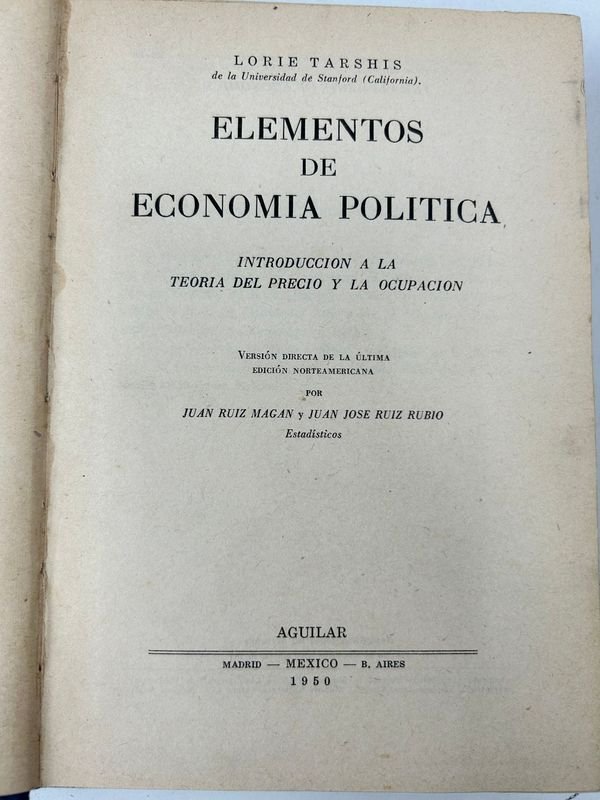 Libros de Economía y Estudios Políticos del Siglo XIX - imagen 4