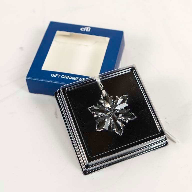Estrella Navideña de Cristal Swarovski - Adorno Festivo