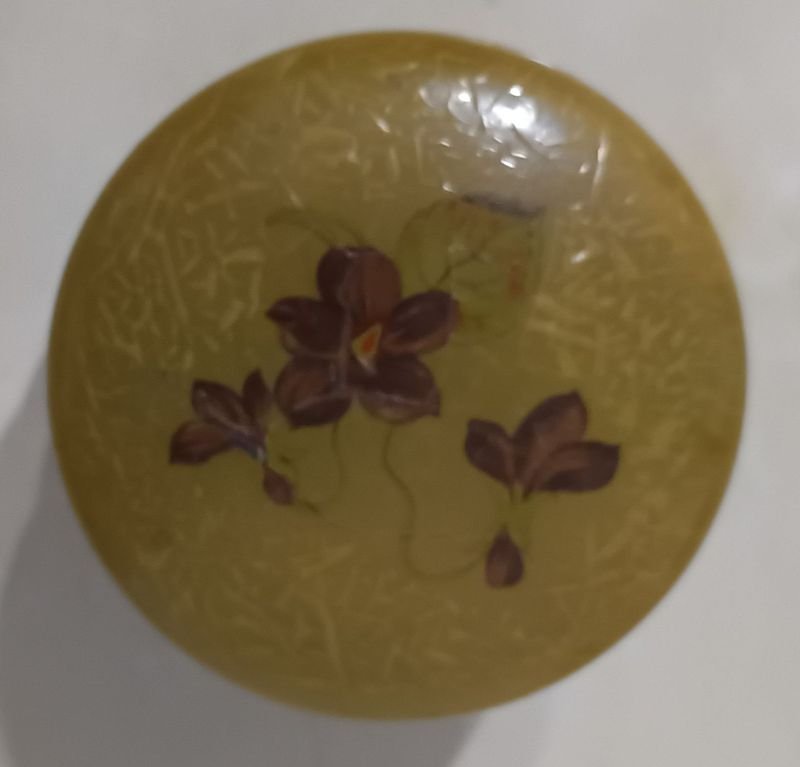 Alhajero en Ónix con decoración floral - imagen 3
