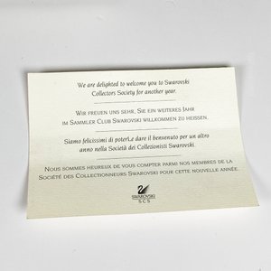 Base Swarovski, con caja y certificado 14 x 9 cm - imagen 7