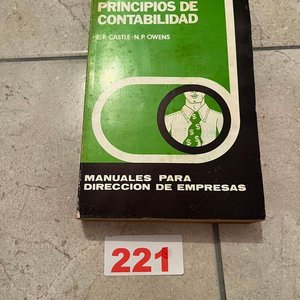 Lote siguiente: Principios de Contabilidad por E. F. Castle y N. P. Owens - Manual para Dirección de Empresas