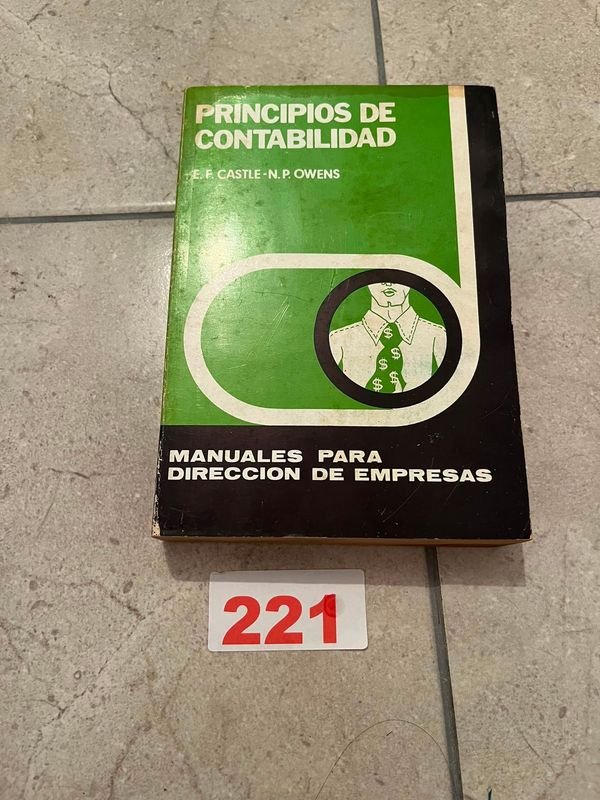 Principios de Contabilidad por E. F. Castle y N. P. Owens - Manual para Dirección de Empresas
