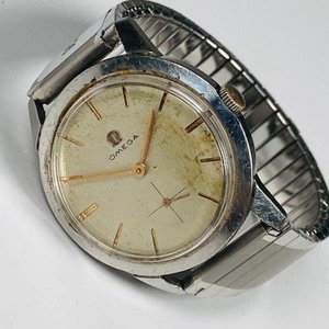 Reloj Pulsera Caballero Omega Malla Metálica Vintage - imagen 1