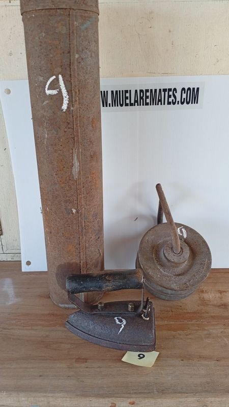 Plancha y portamapa antiguo para la venta - imagen 1