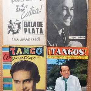 Lote de 4 Cancioneros de Tango: Edmundo Rivero, Carlos Gardel, Fiorentino y Enrique Rodríguez - imagen 2