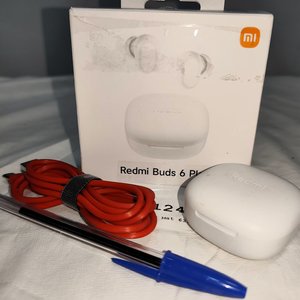 Auriculares Xiaomi Redmi Buds 6 Play Blancos Inalámbricos Bluetooth - imagen 2