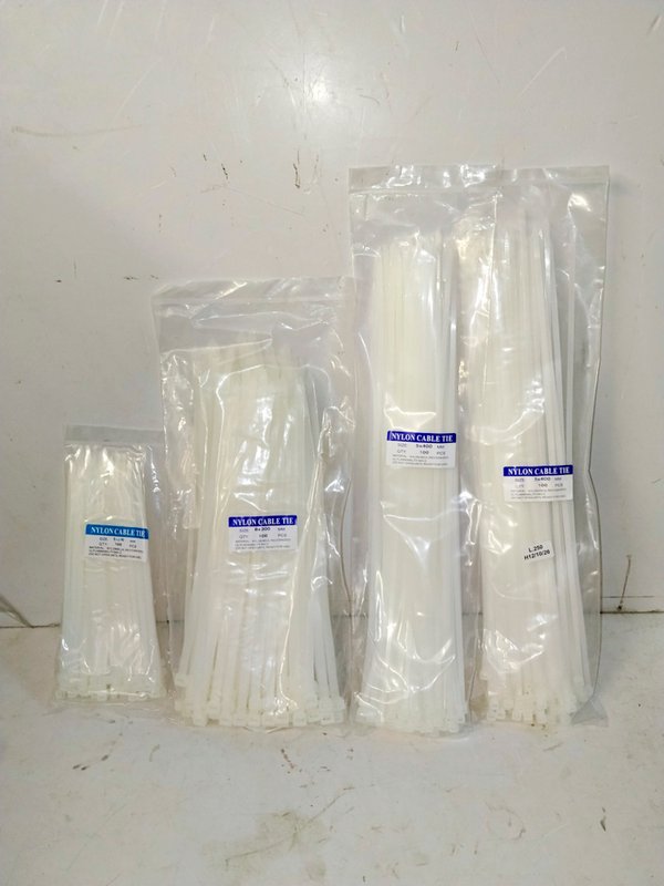 400 Precintos Plásticos Nylon Cable Tie Varios Tamaños