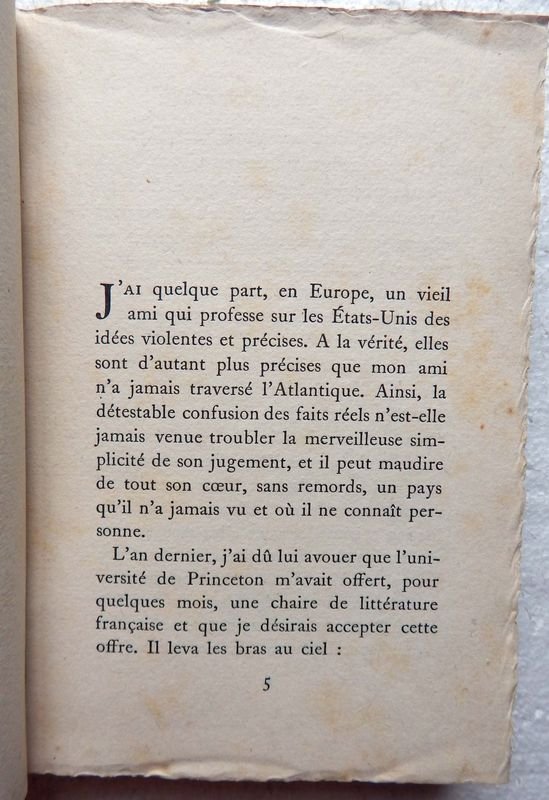 L'Amérique Inattendue (La América Inesperada) de André Maurois, una obra literaria rara - imagen 3