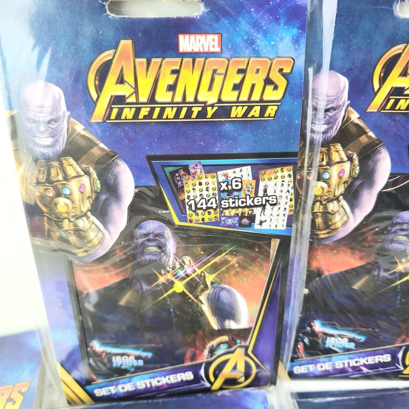 Blister de Stickers Avengers: Guerra Infinita - imagen 3