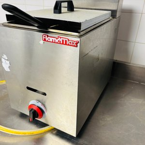 Fritador a Gas Flamemax de 1 Servicio en Acero Inoxidable - imagen 3