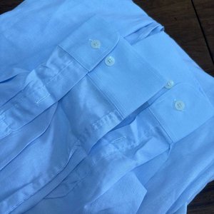Camisa Clásica Azul Claro Talle 48 Remy Charles Monsieur - imagen 3
