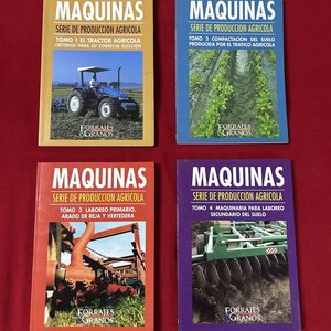Serie Completa "Máquinas" de Producción Agrícola: 4 Tomos - imagen 1