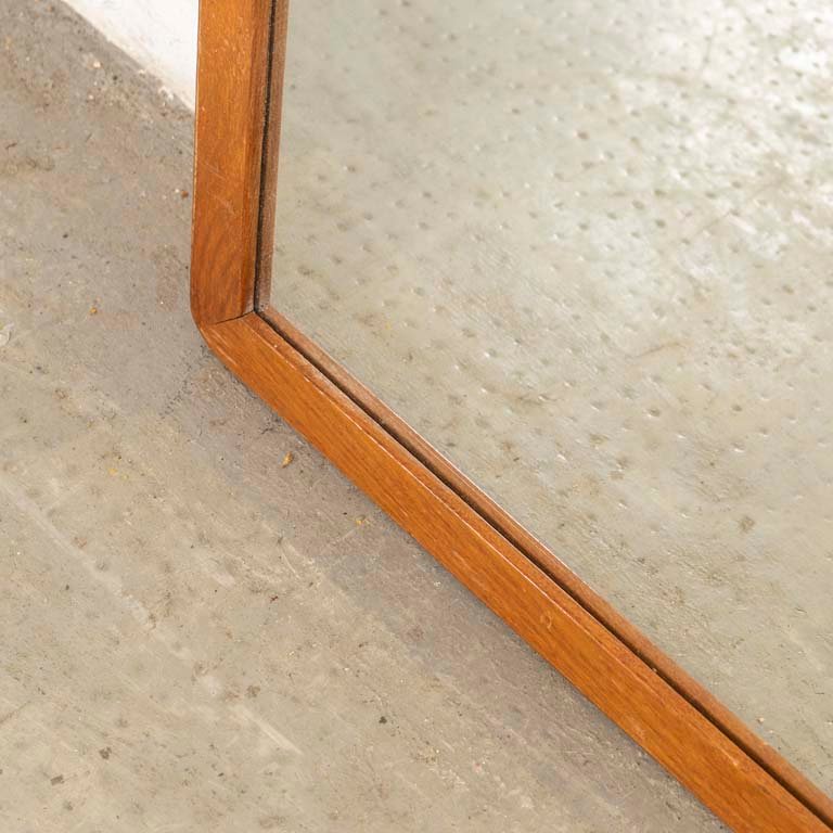Espejo con marco de madera para decorar - imagen 3