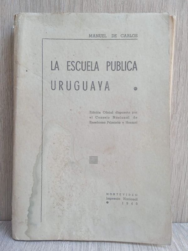 Lote anterior: Libro antiguo de la escuela pública en Uruguay