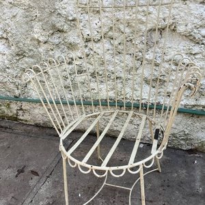 Sillón de Hierro Estilo Clásico para Jardín - imagen 4