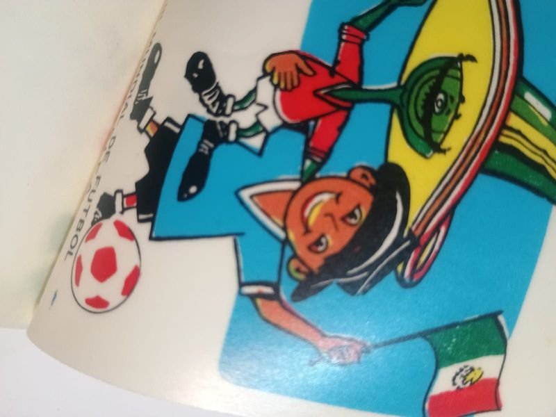 Pegatina para vidrio interno mundial México 86 - Colección de deportes - imagen 2