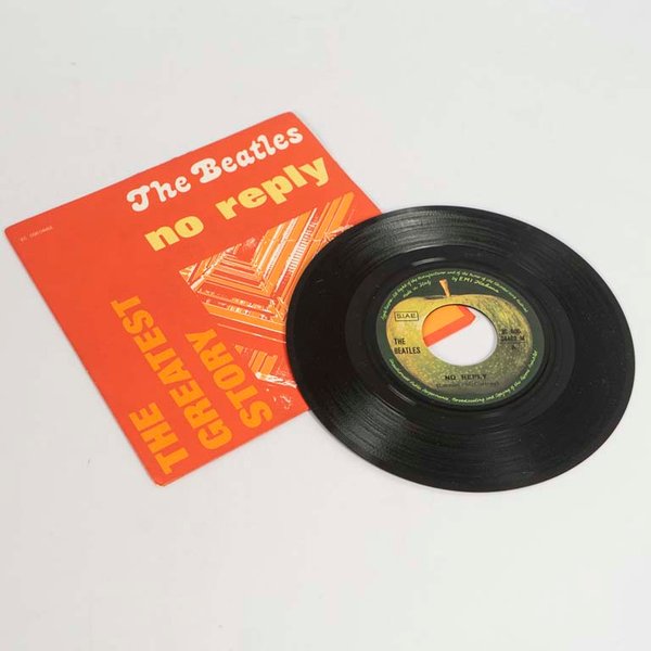 Disco Vinilo Single The Beatles "No Reply" Serie Especial Coleccionistas Apple EMI Italia