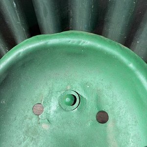 Asiento de Arado Verde con Soporte Metálico - imagen 4