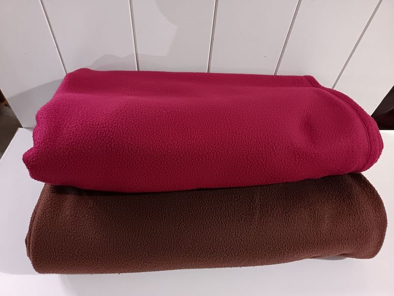 Dos Mantas de Polar para Cama de 2 Plazas