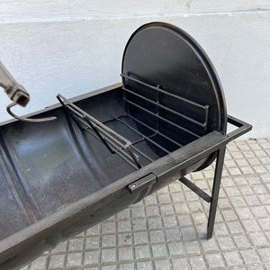 Parrillero Carro con Quemador y Cruz Regulable - imagen 5