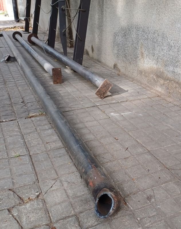 Varandas en caño de hierro para decoración y protección - imagen 2