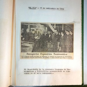 2 Volúmenes Academia Uruguaya de Numismática y Bibliofilia: Banco de Cobranzas 1964 y Homenaje a Asociación Numismática Argentina 1964 - imagen 12