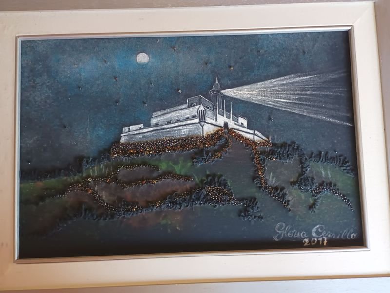 Lote siguiente: Cuadro Fortaleza de Gloria Cerrillo - Año 2017
