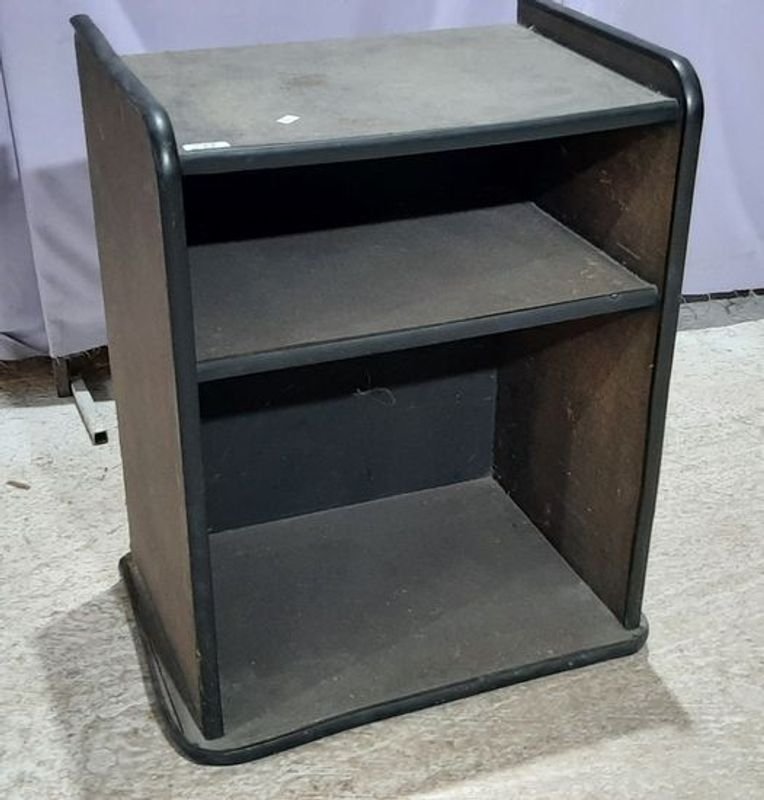 Mesa Auxiliar Negra para TV o Aparato Electrónico