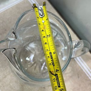 Jarra de Cristal Tallado con Asa y Pico Vertedor - imagen 5
