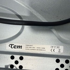 Horno Eléctrico TEM Negro con Puerta de Vidrio - imagen 9