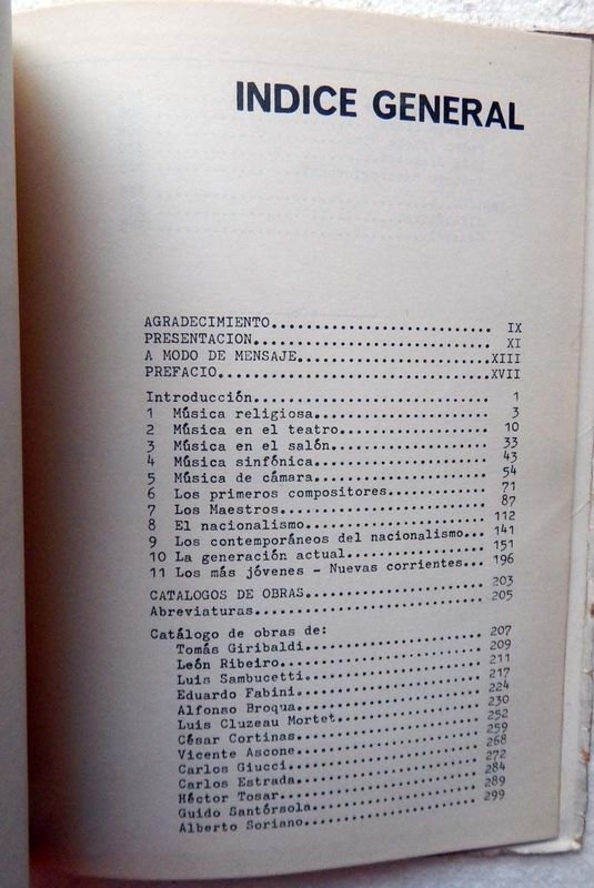 Breve Historia De La Música Culta En El Uruguay: Un Libro Raro - imagen 7