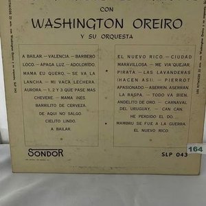 Disco de Vinilo Washington Oreiro y su Orquesta "Los Rítmicos 25 Minutos" - imagen 2