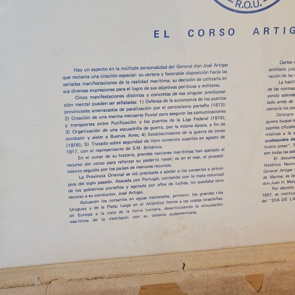 Patente de Oficial de Presas expedida por el General José Artigas el 15 de noviembre de 1817 (Réplica) - imagen 9