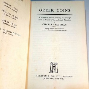 Libro "Greek Coins" de Charles Seltman, tapa dura, en inglés - imagen 4