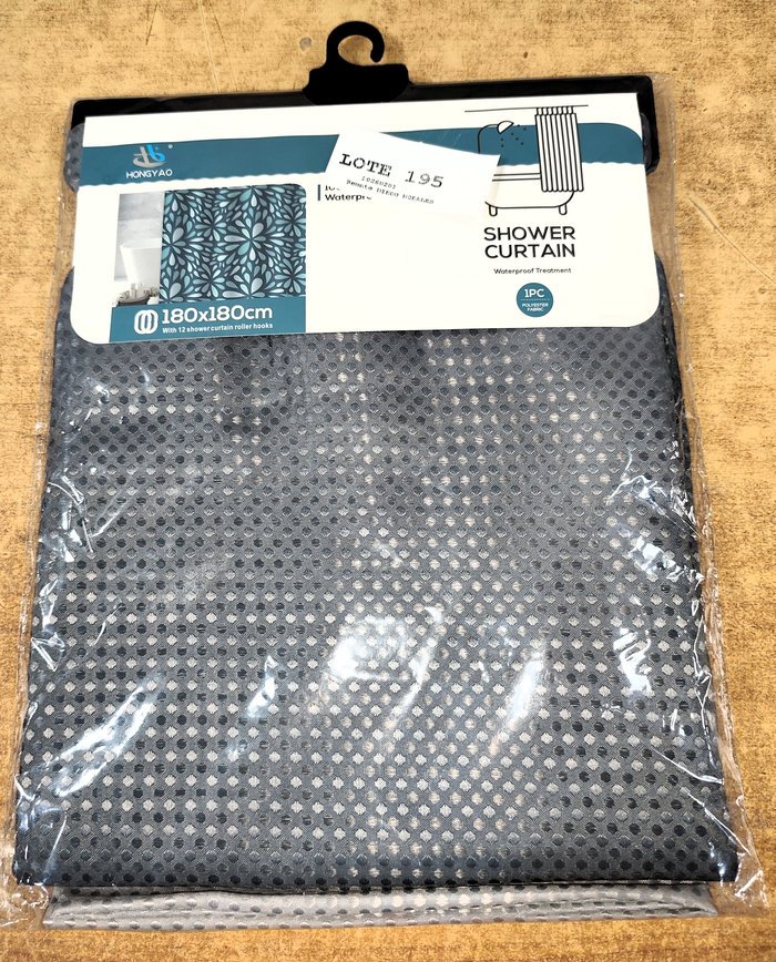 Lote anterior: Cortina de baño verde anti hongos, nueva en blister