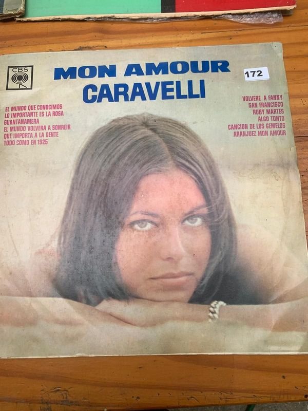 Vinilo Mon Amour Caravelli - Álbum de Vinilo Raro - imagen 3