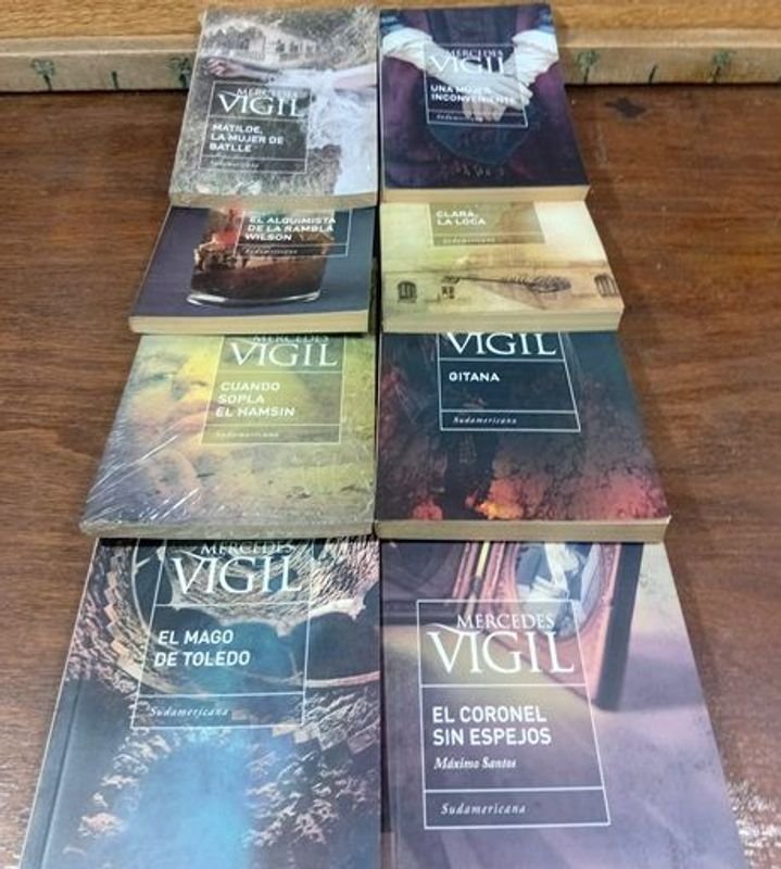 Libros de Mercedes Vigil: El Mago de Toledo, Gitana y Más
