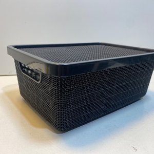 Lote anterior: Caja Organizadora Plástica Negra Arqplast con Diseño Calado