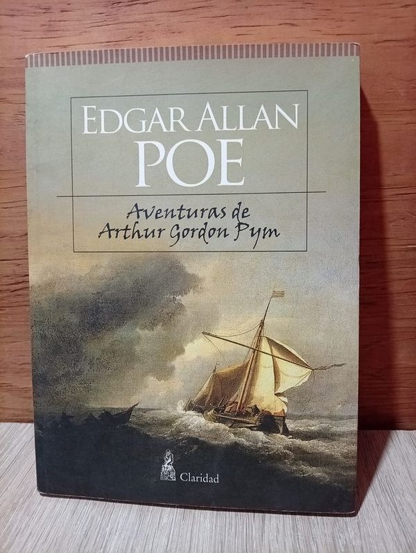 Libro Aventuras de Arthur Gordon Pym de Edgar Allan Poe - Edición Completa