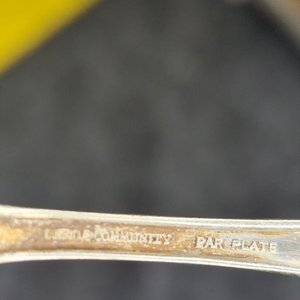 Lote de 17 Cucharas de Metal Plateado - imagen 3