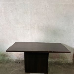 Mesa de Comedor Rectangular Oscura para 6 Sillas - imagen 6