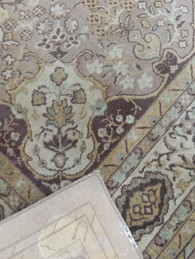 Alfombra persa tipo beige para decorar - imagen 4