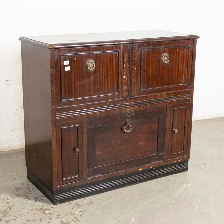 Mueble Combinado Vintage con Cinco Puertas