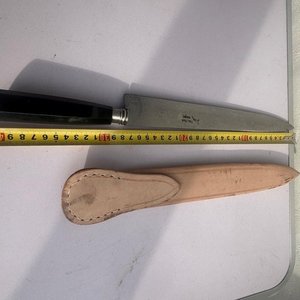 Cuchillo Ginete Hoja Larga Fritz Neck Solingen - imagen 2